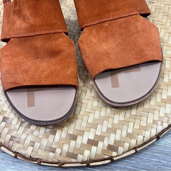 Sorel leather suede sling back sandal - Picture 3 of 6